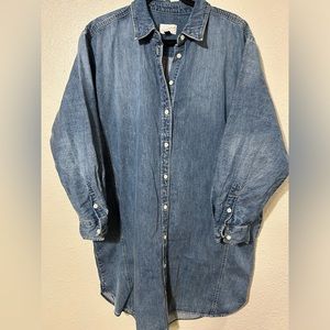 universal Threads denim tunic/dress size Large.